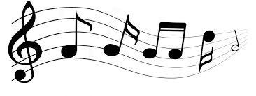 Abstgract musical notes